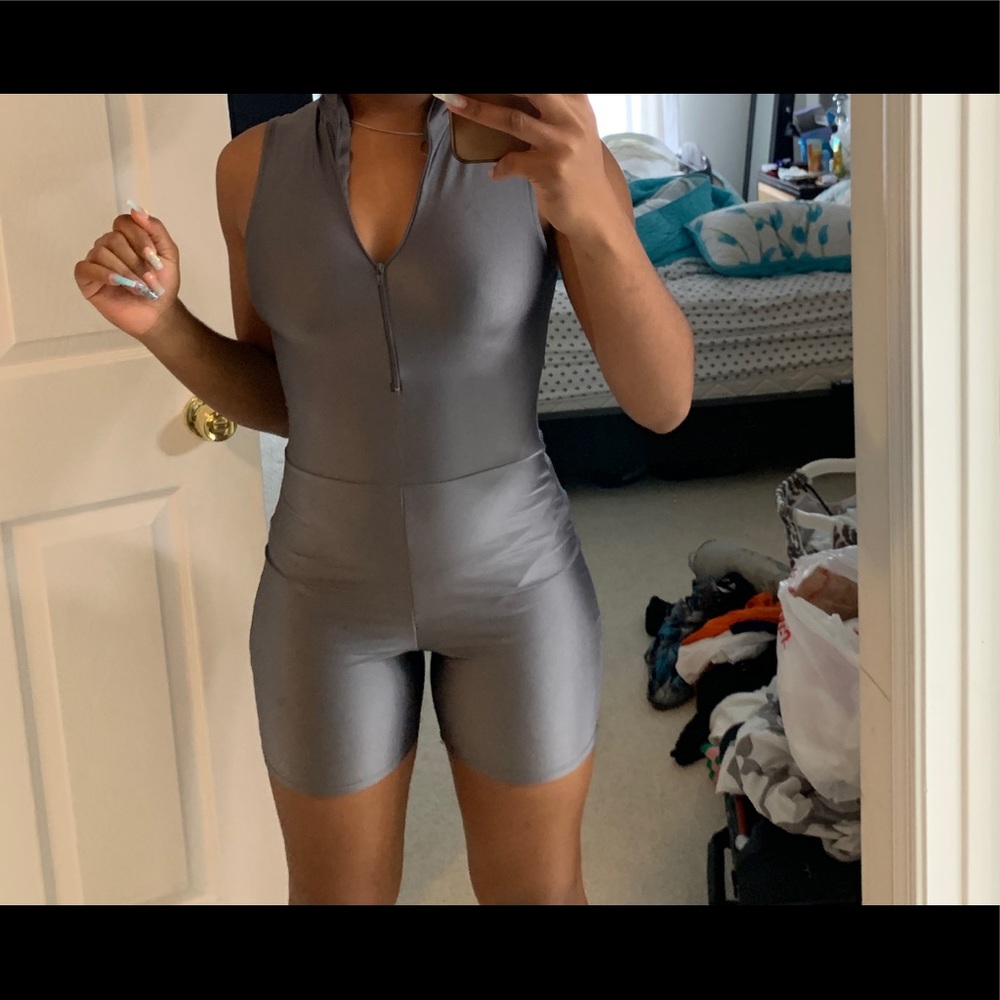 Gray Bodysuit